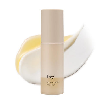 107 front packaging showing bottle and clean design for easy identification and trust