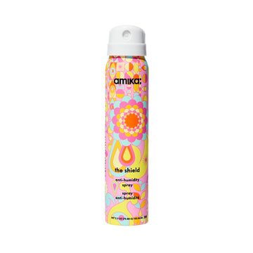 amika the shield front packaging showing bottle and branding for easy identification