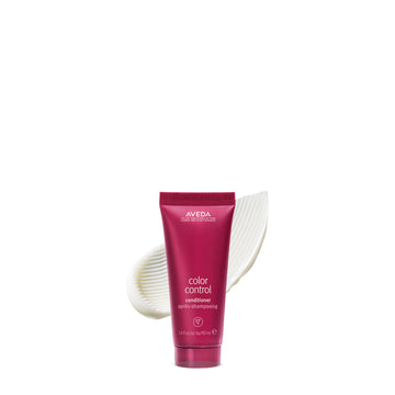 Aveda Color Control Conditioner front packaging showing 1.3 fl oz bottle and label benefit
