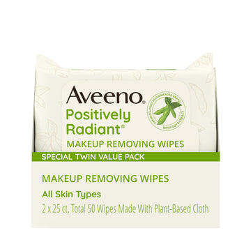 Aveeno front packaging showing twin pack and benefits