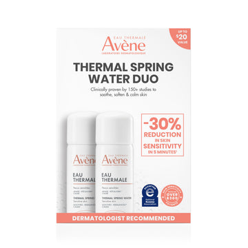 Eau Thermale Avène front can showing brand and soothing mist benefit
