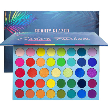 BestLand palette front view showing all 39 shades and organization, easy palette selection