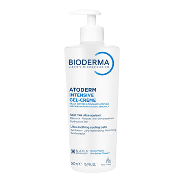 Bioderma Atoderm front packaging showing 16.9 fl oz size for value