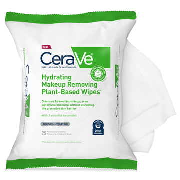 CeraVe front packaging showing 25-count wipes and travel-friendly design