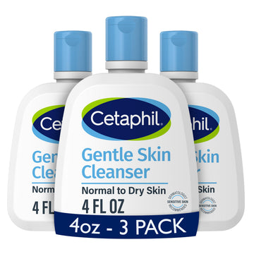 Cetaphil front packaging 4oz showing label and gentle cleanser benefit