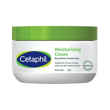 Cetaphil front packaging showing 8.8 oz tube and clear benefits