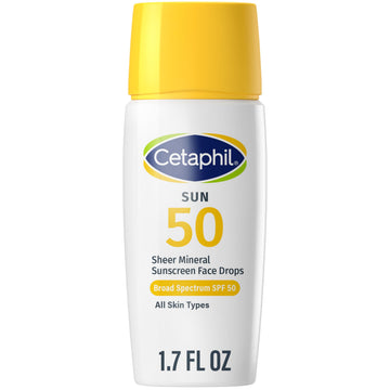 Cetaphil front packaging showing SPF 50 for easy identification and quick selection
