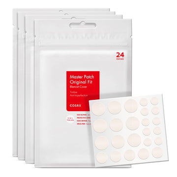 COSRX front packaging showing pack and 96 patch count for convenient use