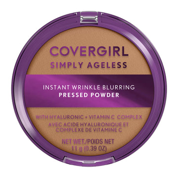 COVERGIRL compact front view showing sleek packaging and shade name