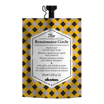 Davines jar front view showing product for repair and softening