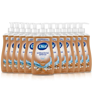 Dial front packaging showing sandalwood and vanilla scent benefits