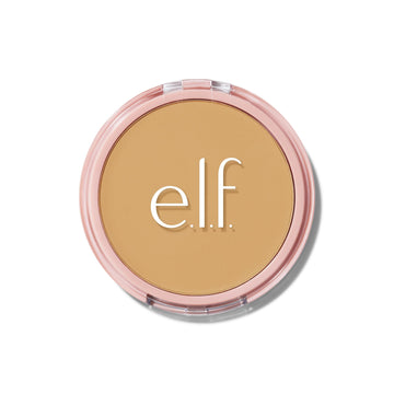 e.l.f. Halo Glow compact front showing sleek packaging and benefit