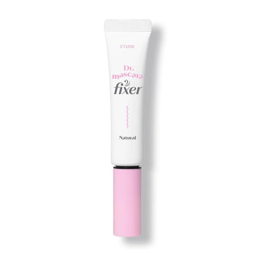 ETUDE front bottle view showing compact transparent lash fixer and neat packaging