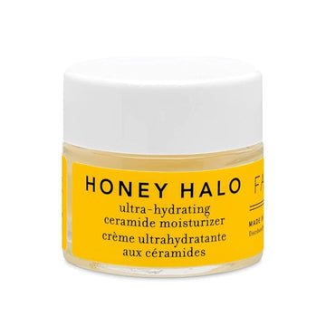Farmacy Honey Halo front packaging showing compact 9ml tube and brand benefit