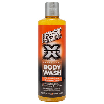 Fast Orange front label showing product name and citrus scent benefit