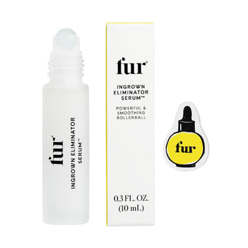 Fur front packaging showing compact travel-friendly bottle and branding benefit