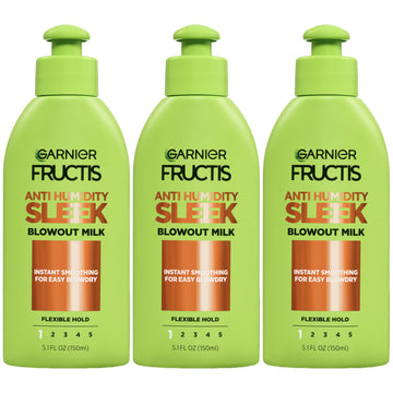 Garnier Fructis front packaging showing bottle and benefit for smoother hair