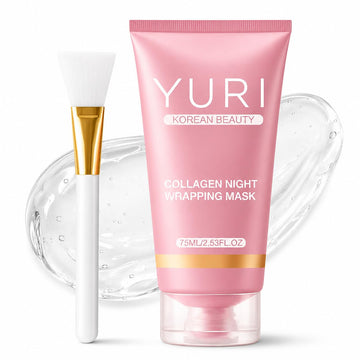 Glowsyme YURI front jar showing product packaging and clear labeling for shelf appeal