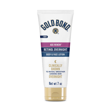 Gold Bond front pump bottle showing product branding and convenience