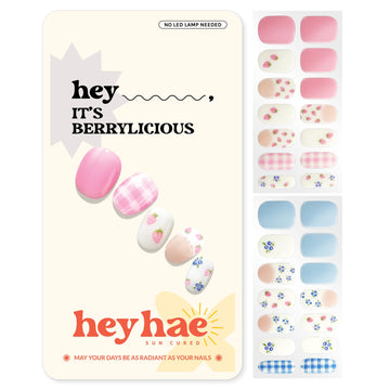 heyhae front packaging showing kits and benefits of easy at-home application