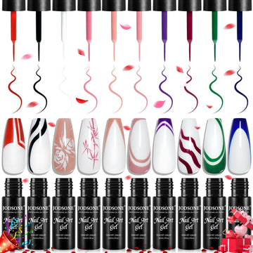 JODSONE front packaging showing ten gel liner bottles, convenient ready-to-use kit