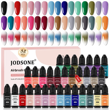 JODSONE kit packaging front view showing all 32 colors and benefits
