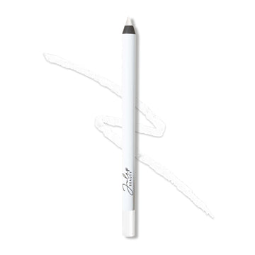 Julep white matte pencil front view showing sleek packaging and benefit of easy grip