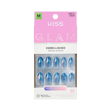 KISS front packaging showing kit contents and bold blue finish benefit
