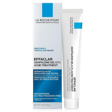 La Roche-Posay front packaging showing gel tube and clear benefit