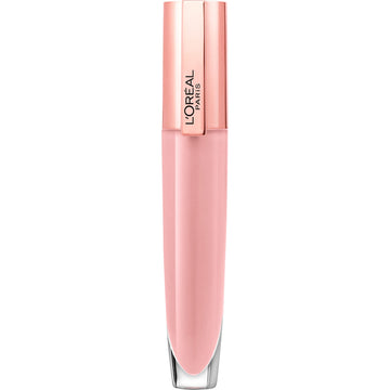 L'Oreal Paris front packaging shows pristine pink hydrating gloss, easy selection