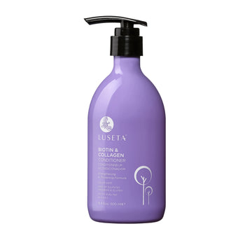 Luseta front bottle view showing product branding and volume benefit