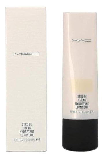 MAC Strobe Cream Goldlite front jar showing label and packaging for instant glow