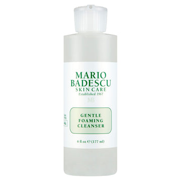 Mario Badescu front packaging showing bottle and label, conveys trusted brand