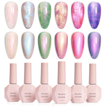 MelodySusie front packaging showing six pearl gel bottles and kit benefits