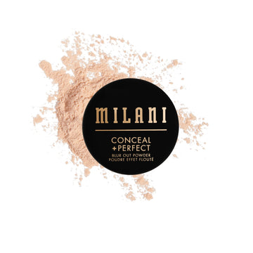 Milani compact front view showing sleek packaging and easy storage benefit