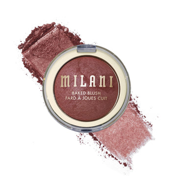 Milani Granita Glow front compact showing pan and logo for easy identification