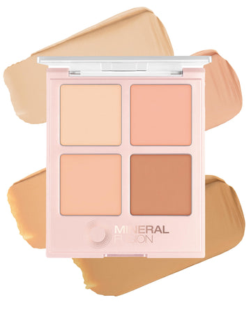 Mineral Fusion palette front packaging showing compact convenience and full coverage