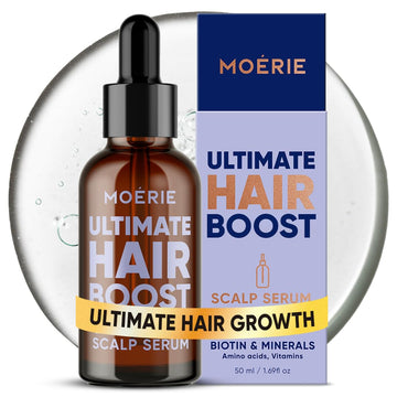 Moerie front bottle showing label and compact design for easy application