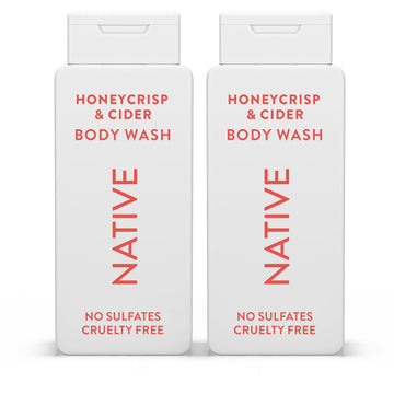 Native bottle front packaging showing Honey Crisp & Cider scent, clear benefit: fresh scent
