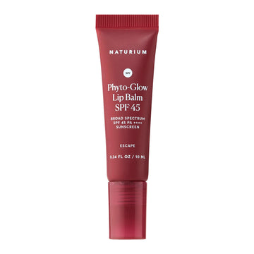 Naturium Phyto-Glow front packaging showing tinted balm and SPF benefit