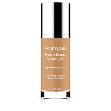 Neutrogena bottle front view showing shade 85 Honey and hydrating benefit