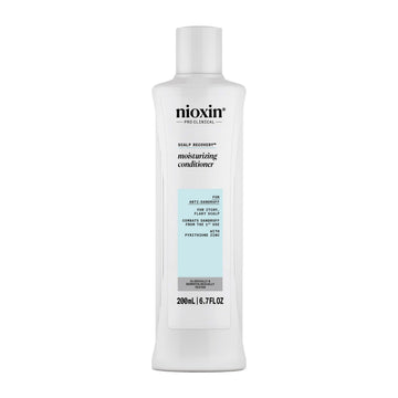 Nioxin conditioner front bottle showing branding and soothing benefits