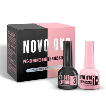 NOVO OVO front packaging showing both bottles and kit benefits