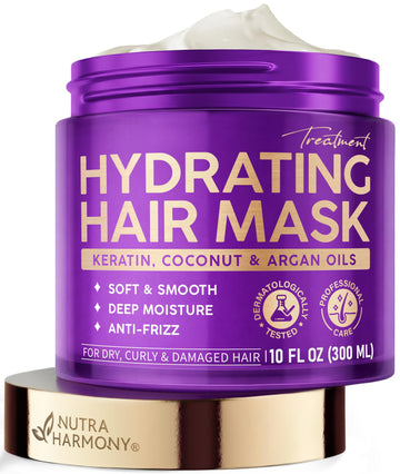 Nutraharmony front jar showing package and brand benefit hydration