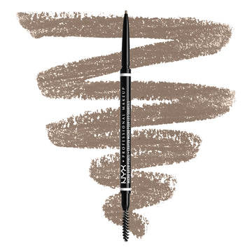 NYX PROFESSIONAL MAKEUP pencil front view shows slim design and precise control