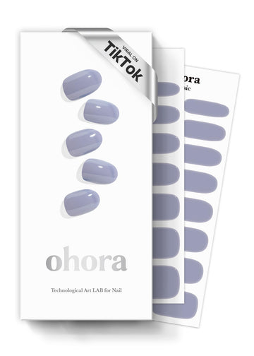 ohora front packaging N Cream Cloud showing set contents and purple design benefit: complete kit