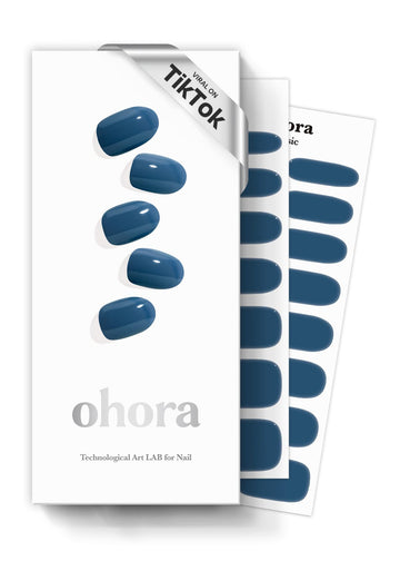 ohora front packaging showing N Cream Indigo and kit contents for easy at-home use