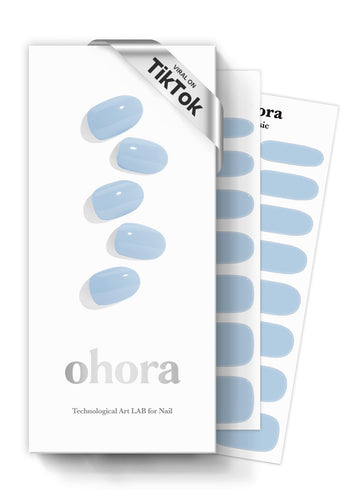 ohora front packaging showing N Cream Sky and included contents for easy selection