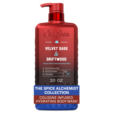 Old Spice Velvet Sage front bottle showing elegant fragrance and premium look