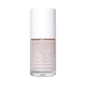 Olive & June front packaging showing color and clean formula benefits